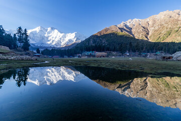 Reflection Nanga Parbat Mountain Fairy