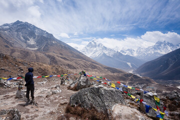 Landscape from Chukpi Lhara viewpoint, Dughla, Nepal