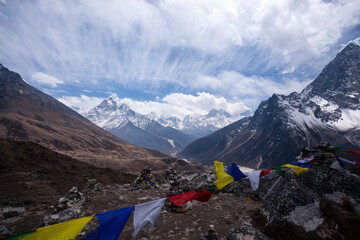 Landscape from Chukpi Lhara viewpoint, Dughla, Nepal