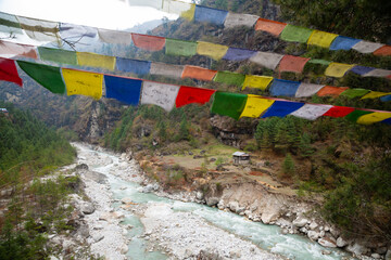 Dudh Koshi river along EBC trek, Nepal