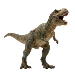 Powerful tyrannosaurus rex dinosaur roaring
