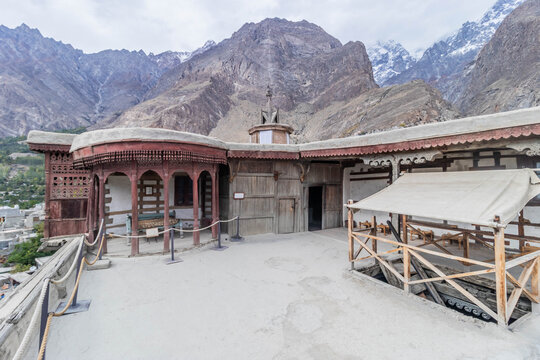 Baltit Fort in Karimabad. Hunza valley, Gilgit-Baltistan region of Pakistan