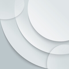 White paper background. Curved lines on a white background, shadow overlay, and volume, a modern textured pattern