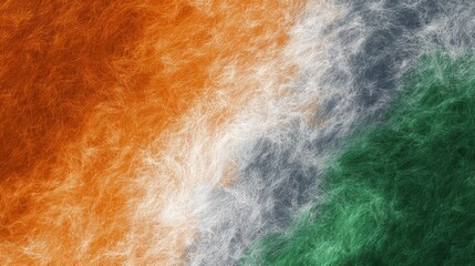 Decorative tricolor indian flag theme texture