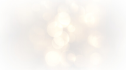 Soft light circles on a transparent background with a gentle blur creating a smooth texture for design use