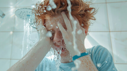 Reflections Over the Sink blur