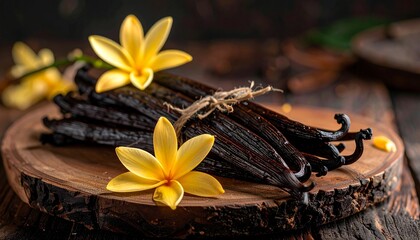 Premium Tahitian vanilla beans