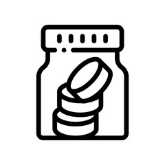savings line icon