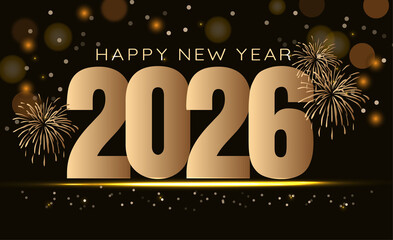 2026 luxury shiny background for new year and christmas celebration banner