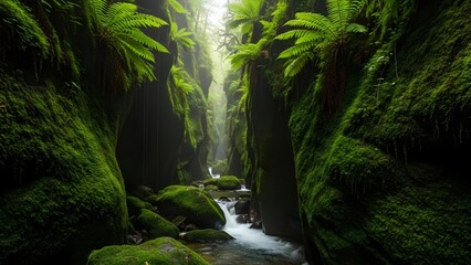 waterfall in the forest