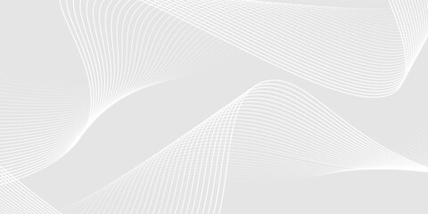 Abstract background with dynamic wavy lines, Digital future technology concept background, vector illustration