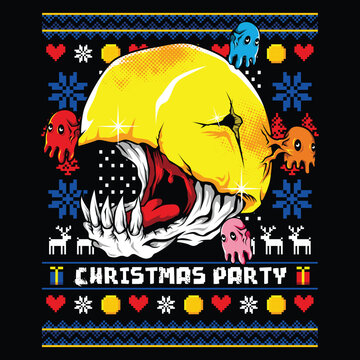 christmas eater game.eps