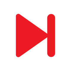 Skip Icon &ndash; Forward Navigation Media Control Symbol