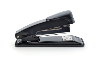 Stationery stapler isolated on white.