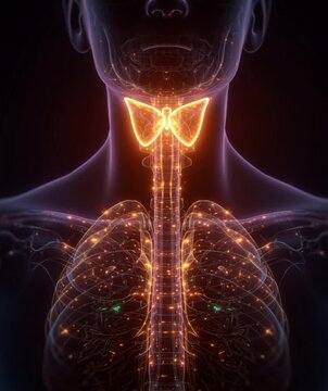 Hormonal imbalance of the thyroid gland