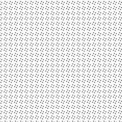 Black and white vector seamless pattern with small diamonds , star shapes ,rhombuses .Abstract black and white geometric texture .Simple minimal wide repeat background .