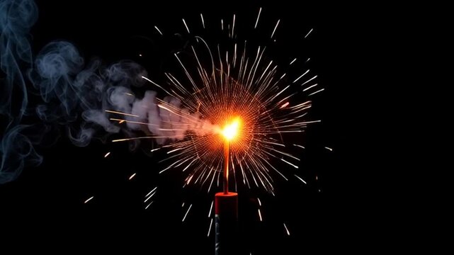 fireworks in the sky