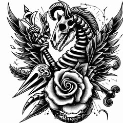 tribal tattoo design