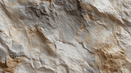Obraz premium Limestone rock surface with fine grains and subtle color gradients, realistic natural texture and high-quality rendering