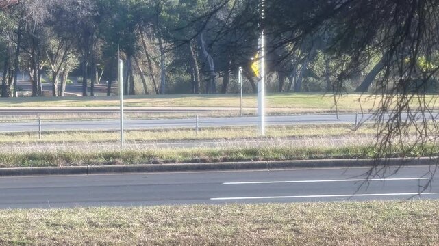 Traffic passing each other In Austin, Tx 12/22/2025