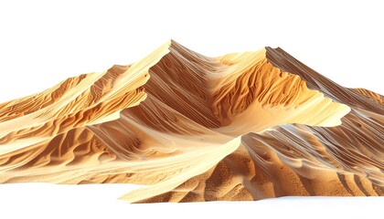 Desert landscape illustration