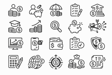 Modern and unique new icon design