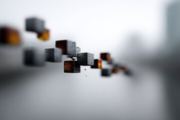 Machine learning data structure in a simple visual representation