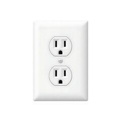 North American standard grounded electrical wall outlet