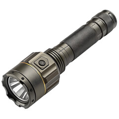 Durable rechargeable flashlight with tactical design