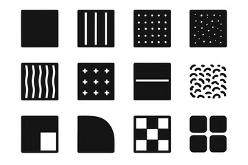Material plate vector finish shape subtle icon icons narrow stripe arc texture