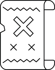 Fototapeta premium Pirate Paper Texture