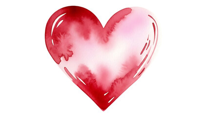 Fototapeta premium Shiny red heart