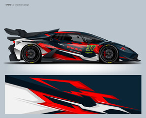 Car wrap livery design