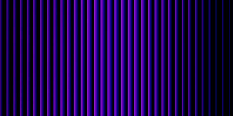 Obraz premium Abstract dark purple and blue background with vertical gradient stripes, featuring a modern geometric rib pattern design