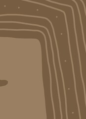 Abstract image for printing. Picture for modern interiors. The picture is painted by hand on a tablet. © neurostructure