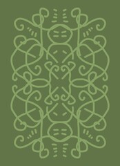 Abstract image for printing. Picture for modern interiors. The picture is painted by hand on a tablet.