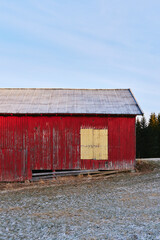 Photography from Kronborgs&aelig;tergrenda at rural Toten, Norway, in December 2025.