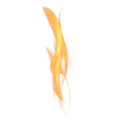 Vertical Fire Flame Overlay. Tall vertical flame with smooth fire motion. Perfect overlay for cinematic scenes, titles and dramatic visual effects.
