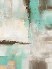 Abstract artwork with dynamic lines and soft colors, creating a harmonious and modern composition, perfect for contemporary interior design and artistic projects