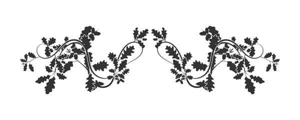 A complex luxury element for creating an oak new