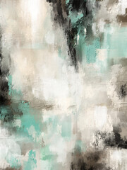 Dynamic abstract composition with horizontal movement and eroded, scratched details. Excellent for web headers, packaging, and commercial use in upholstery or flooring. Earthy tone design.