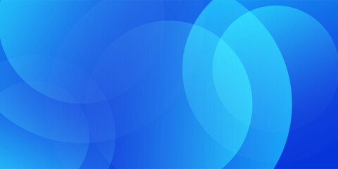 Obraz premium Modern background template with light blue and blue gradient, circle effect, suitable for background, wallpaper, home screen, theme. vector eps 10