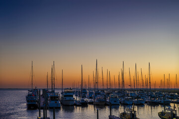 St. Simons Island along the Atlantic Coast of Georgia, United States