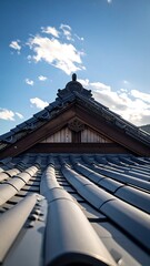Rooftop Architecture Detail