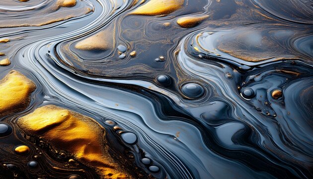 Oil Spill Texture Background