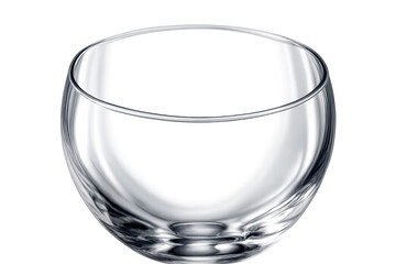 Wine glass closeup, studio shot on transparent background and cutout.