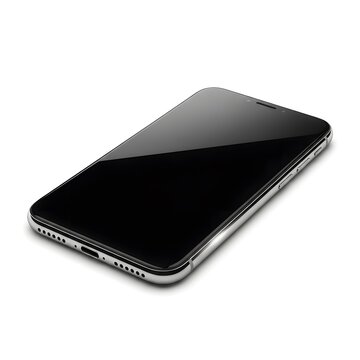 mobile phone isolated on white background