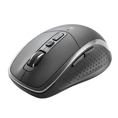 Sleek wireless mouse with ergonomic design and advanced features