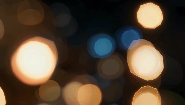 cinematic 4K abstract blurred video with smooth transitions between warm and dark hues creating peaceful atmospheric and soothing background for creative projects and stock