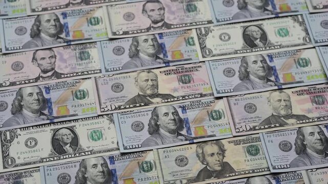 Cash, US dollar currency, financial and business flows. US dollar cash as a financial background for your design